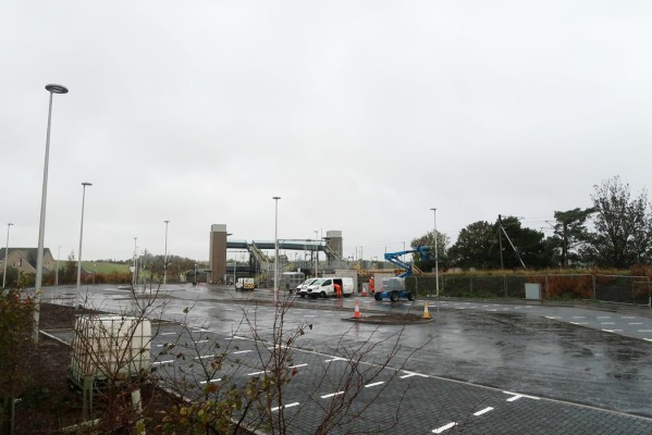 East Linton Station Construction - 2023-10-27